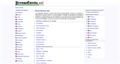 Desktop Screenshot of prensaescrita.net